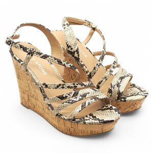Sun + Stone Natasha Wedge Sandals